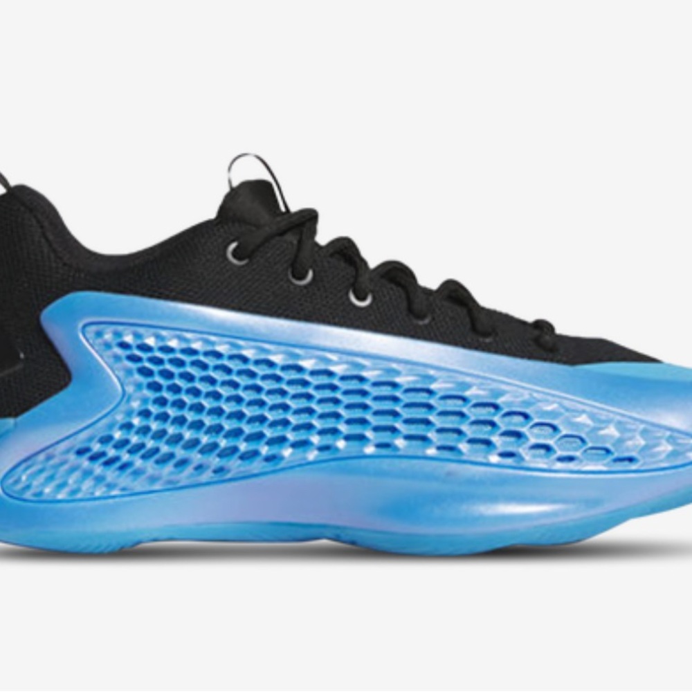 Black and Blue Men's Athletic Shoes